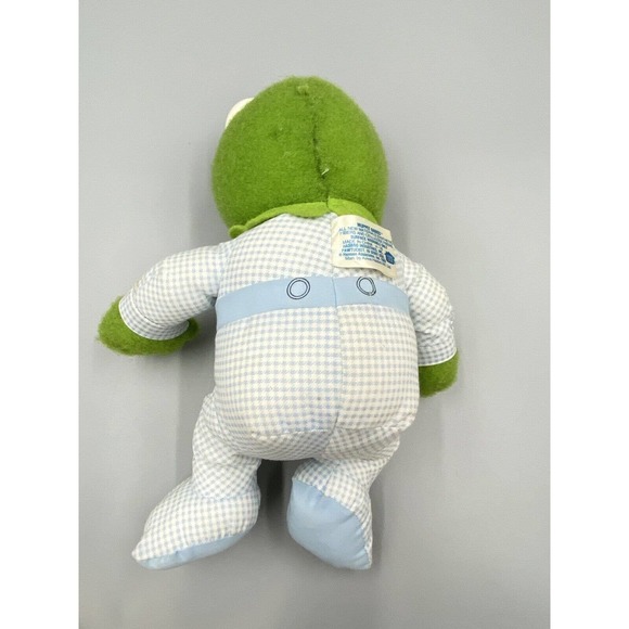 Vintage 8” Kermit The Frog Muppet Babies Pampers Stuffed Animal READ DESCRIPTION - Picture 3 of 6